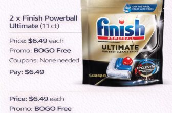 Finish Dish Tabs (11 ct Powerball Ultimate)