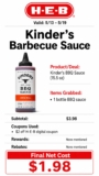 Kinder’s Barbecue Sauce