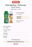 Irish Spring / Softsoap Body Wash
