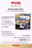 Finish Dish Tabs (11 ct Powerball Ultimate)