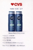 Nivea Men’s Body Wash