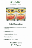 Rotel Tomatoes