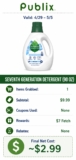 Seventh Generation Detergent (90 oz)